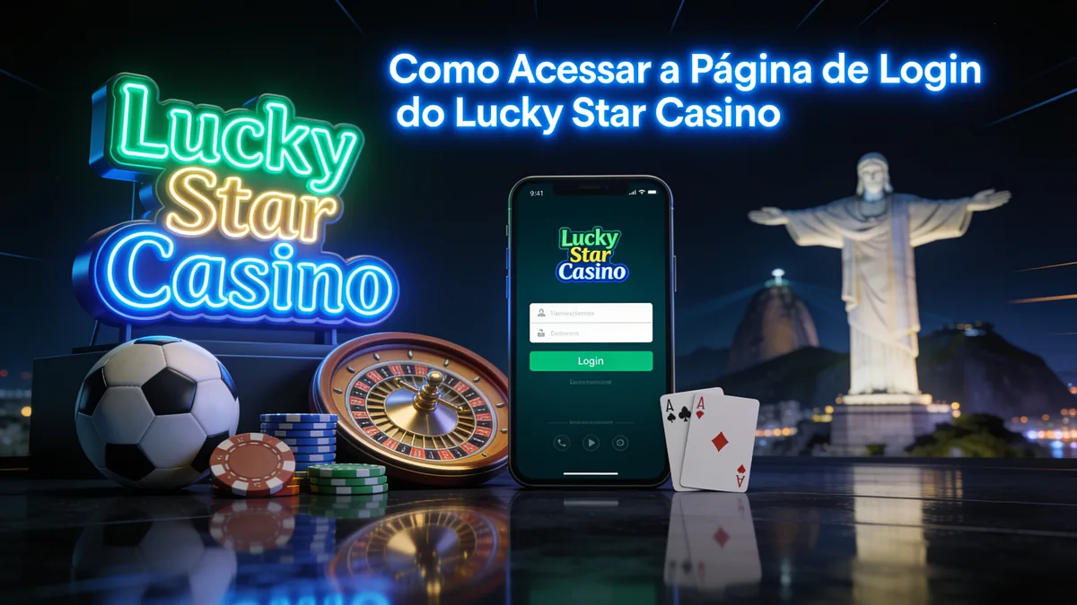 Como Acessar a Página de Login do Lucky Star Casino para jogadores no Brasil